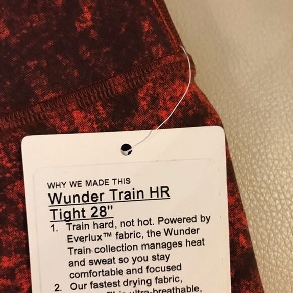 Lululemon Wunder Train High-Rise NWT - Picture 2 of 6